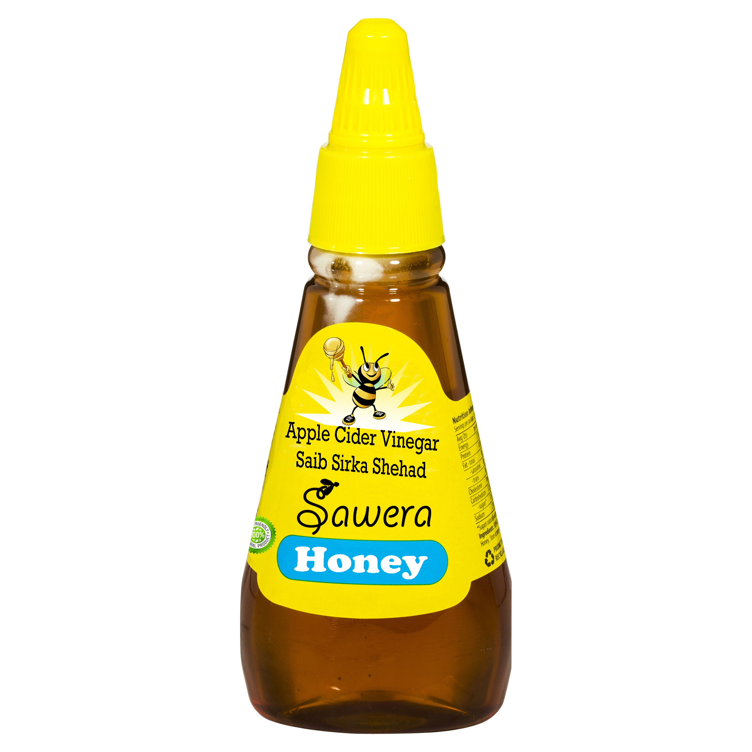 100% Pure Apple Cider Vinegar Infused Honey ( Saib Ke Sirke Ka Shehad )
